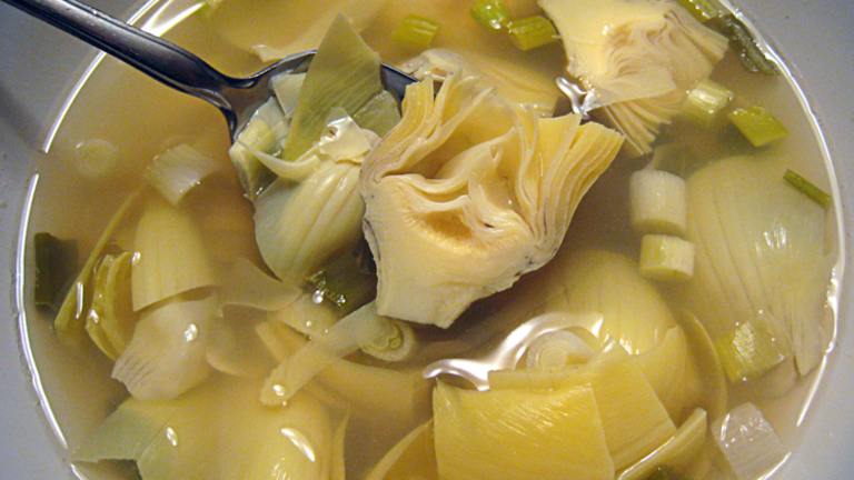 Artichoke Soup for One Created by yogiclarebear
