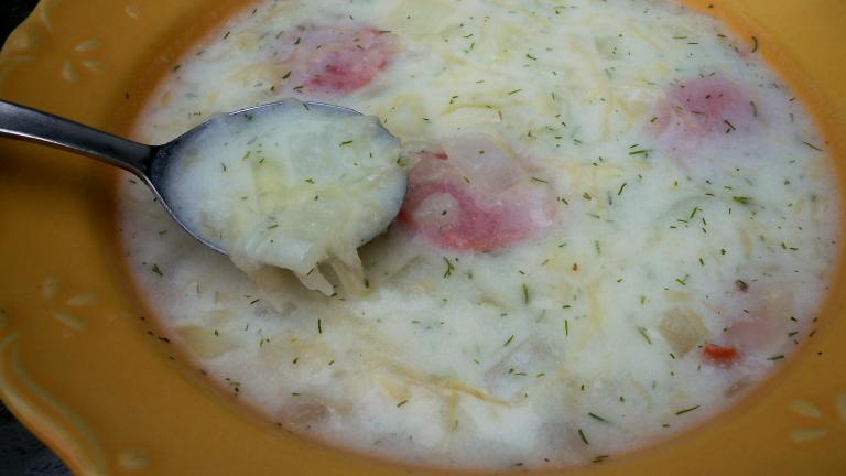 German Potato-Kraut Soup created by Parsley