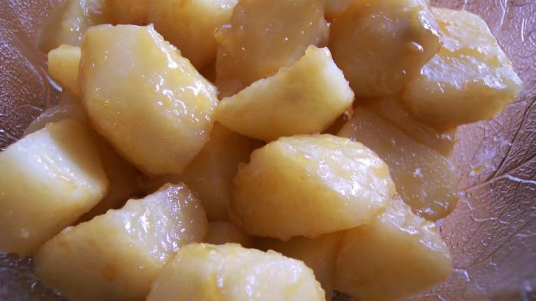 Sukkerbrunede Kartofler (Swedish Caramelized Potatoes) created by Nif_H