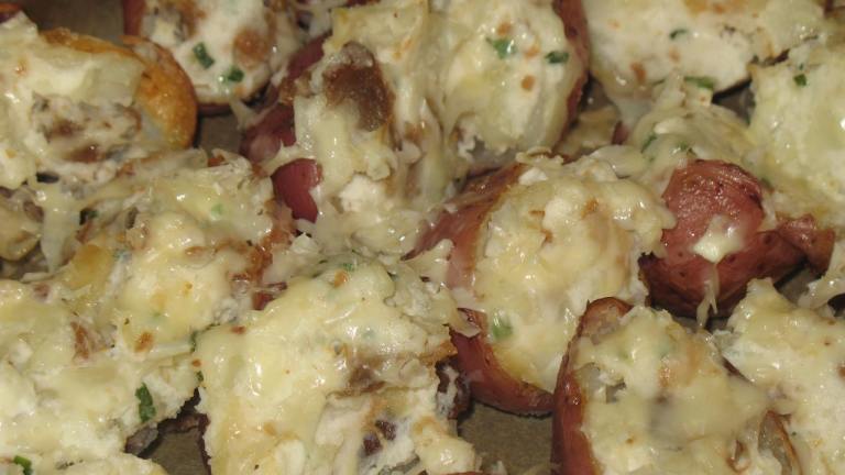 Mini Loaded Red Potatoes(Vegetarian) Created by AcadiaTwo