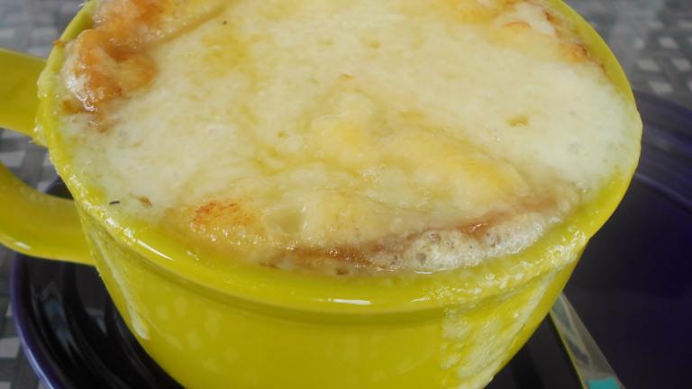 A French Onion Soup Lovers French Onion Soup created by Parsley
