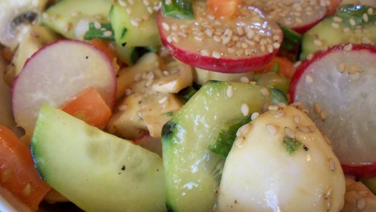 Sesame Vegetable Salad created by Parsley