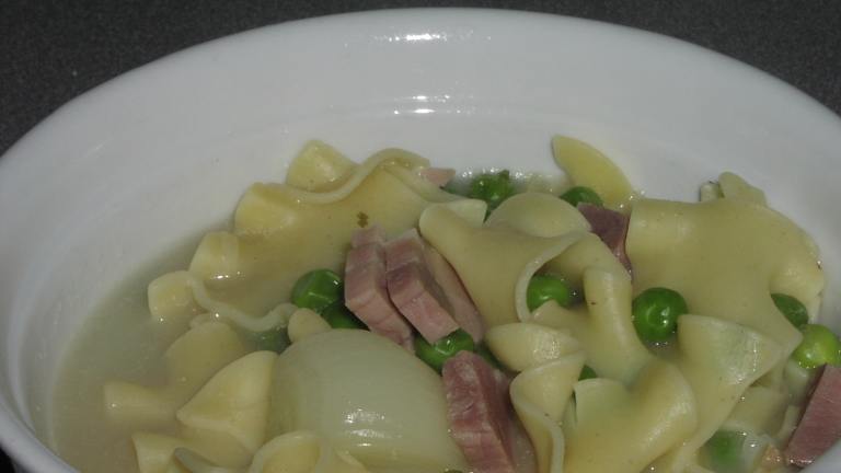 German Noodle Soup With Prosciutto created by teresas