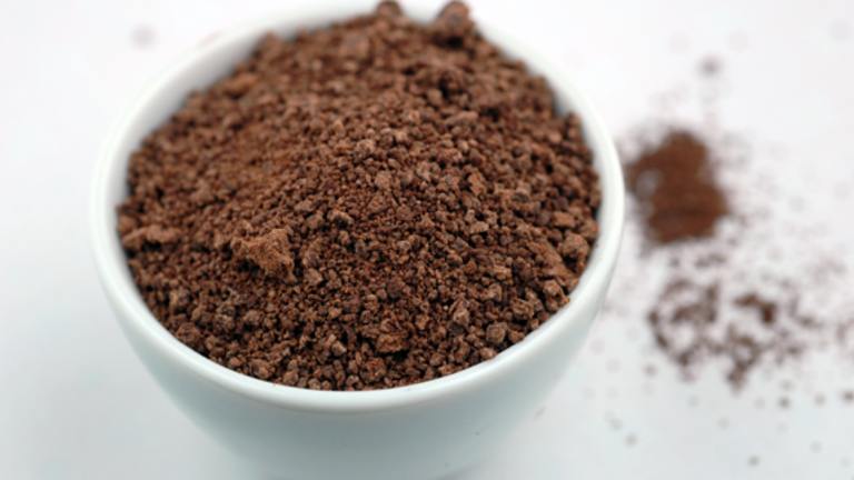 Chocolate "dirt" Created by Elanas Pantry