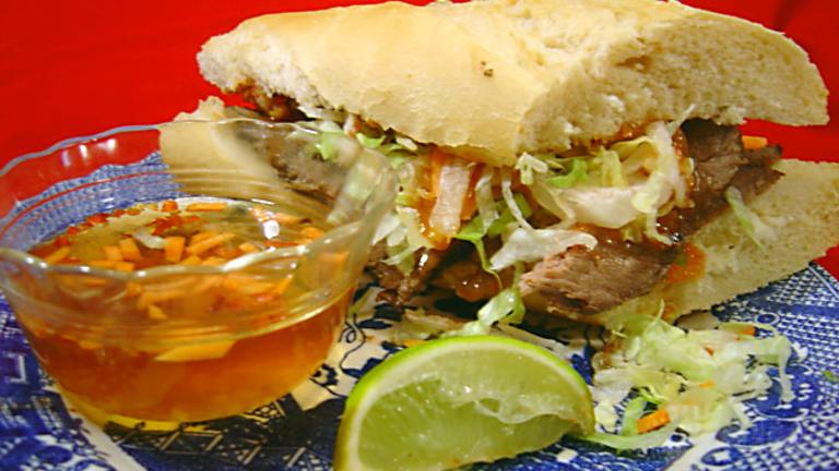 Vietnamese Beef Sandwich created by PalatablePastime