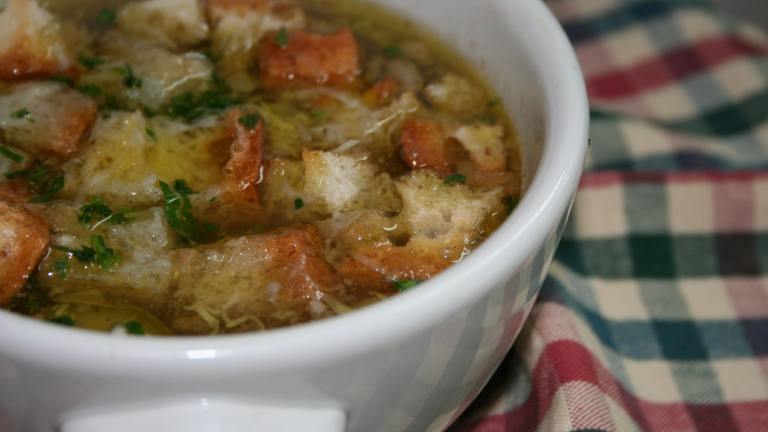 Tasty Spring Soup Called "garmugia" created by alfrescoacsi