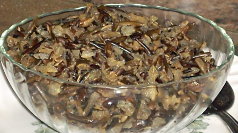 Seasoned Wild Rice (Cooked in a Rice Cooker) created by Chef Joey Z.