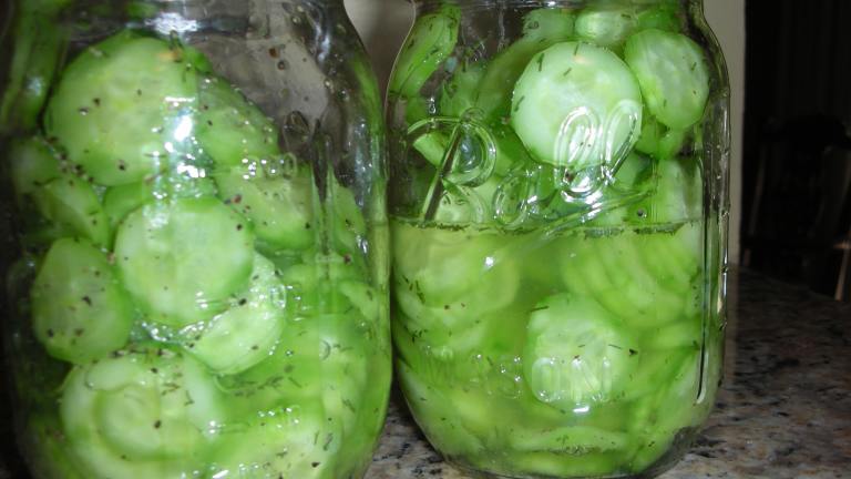 Dilled Cucumbers (Finnish Recipe) Created by JackieOhNo!