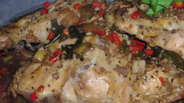 Spicy Chinese Chicken (Slow Cooker) Created by teresas