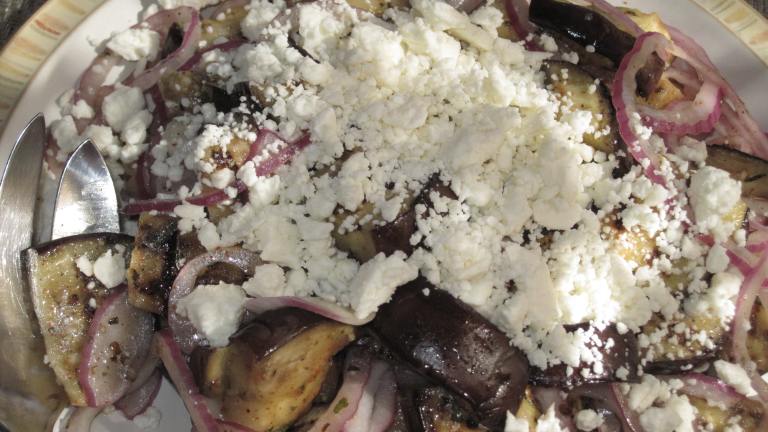 Grilled Eggplant and Feta Cheese Salad (Bobby Flay) Created by CaliforniaJan