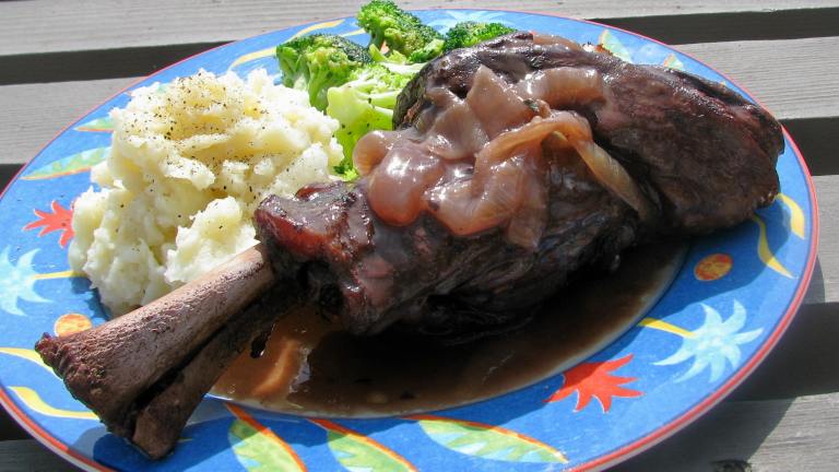 Red Wine and Herb Lamb Shanks Created by lazyme
