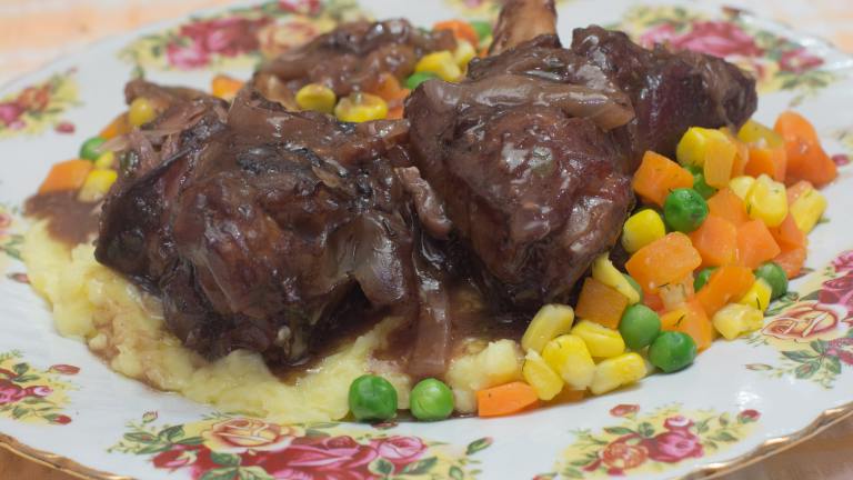 Red Wine and Herb Lamb Shanks created by Peter J