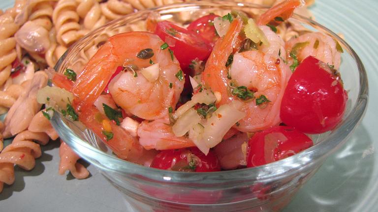 Cat Cora's Greek Shrimp and Caper Salad Created by loof751