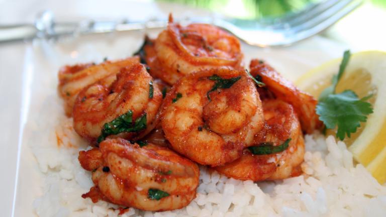 Broiled Shrimp With Tunisian Spice Created by Tinkerbell