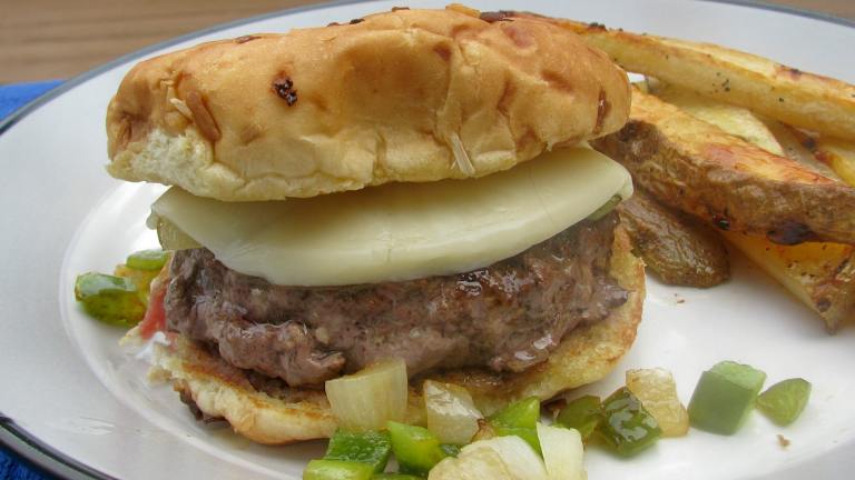 Dee's Philly Cheese Steak  Burger created by lazyme