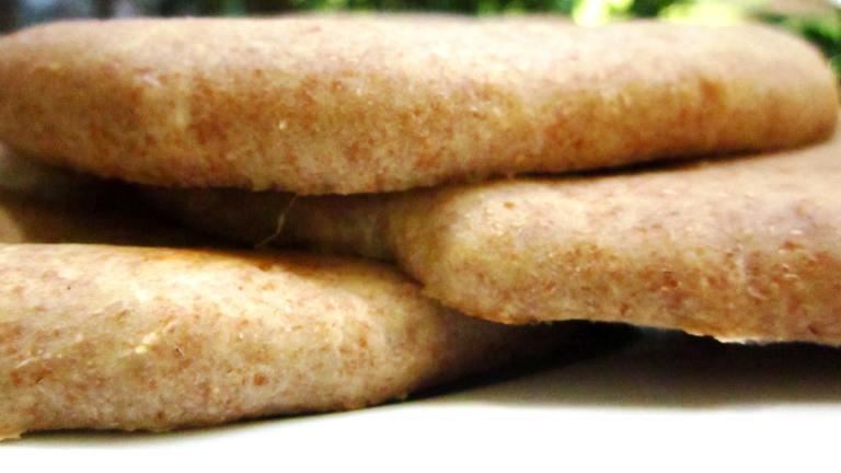 Whole Wheat Pita Bread Created by gailanng