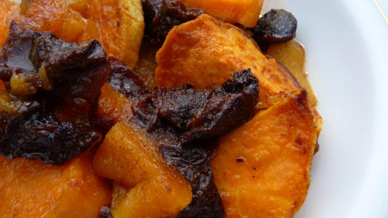 Baked Sweet Potatoes With Apricots and Prunes Created by Tea Jenny