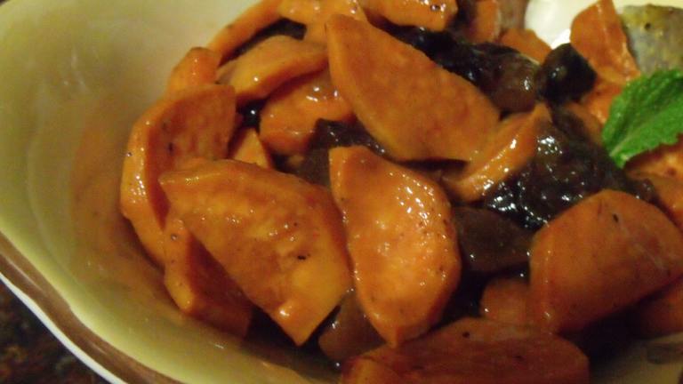 Baked Sweet Potatoes With Apricots and Prunes Created by Darkhunter