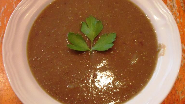 Egyptian Yellow Lentil Soup Created by Maryland Jim