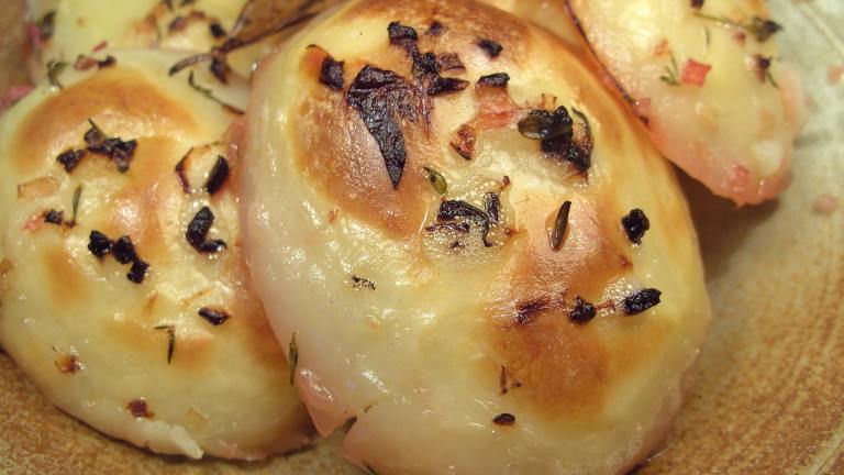 Greek-Style Potatoes With Lemon and Thyme created by JustJanS