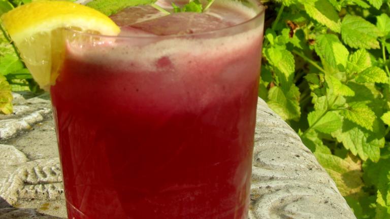 Blueberry Lemonade With Lemon Verbena and Ginger Created by Rita1652