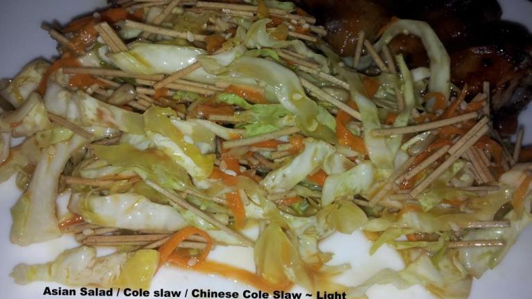 Asian Salad / Cole Slaw / Chinese Cole Slaw - Light Created by ImPat