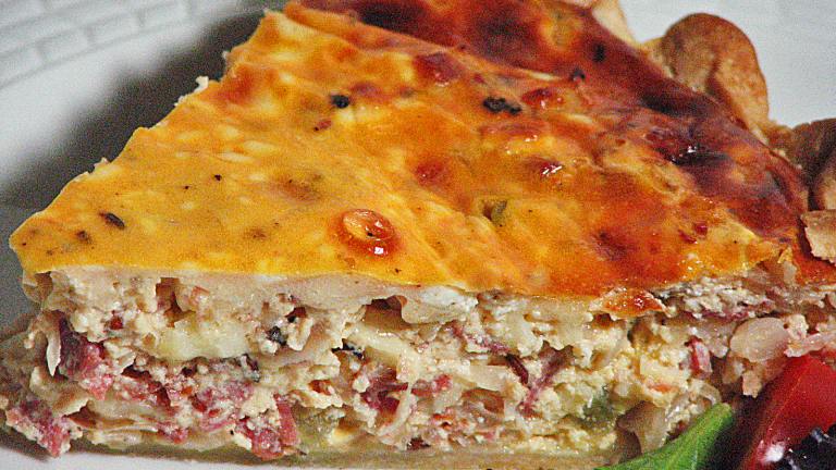 Reuben Quiche -- Fully Dressed! Created by KerfuffleUponWincle