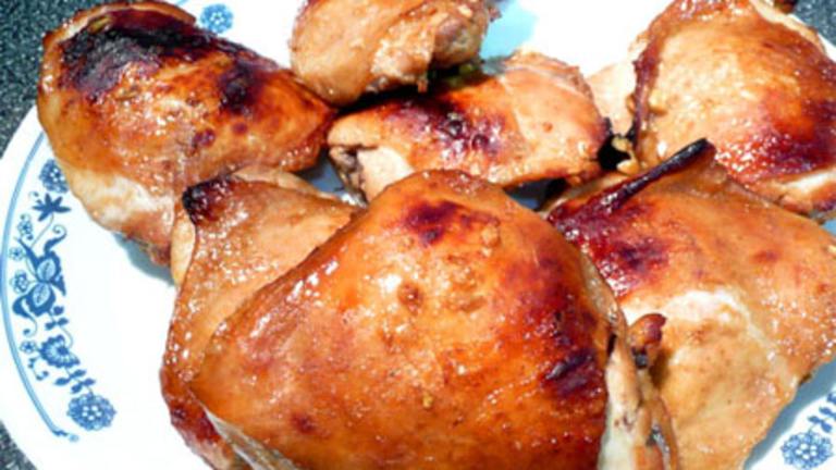 Hoisin Chicken Thighs Created by Outta Here