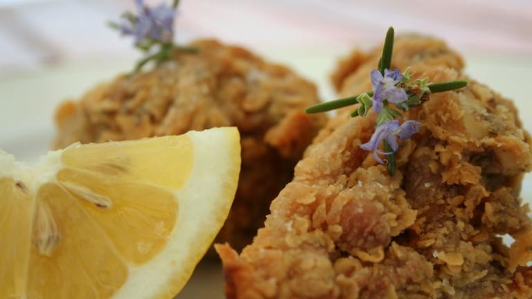Rosemary-Scented, Extra-Crispy Fried Chicken Created by alfrescoacsi