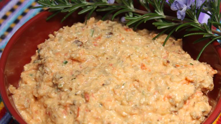 Roasted Sunflower Seed Feta Dip With Bell Pepper Created by Leggy Peggy