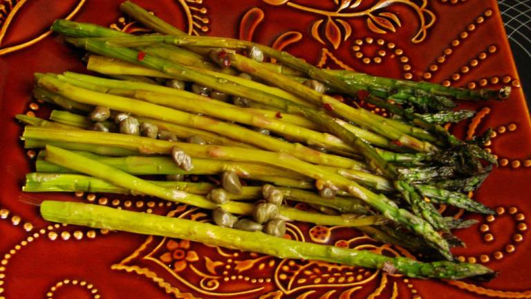 Roasted Asparagus With Capers Created by Boomette