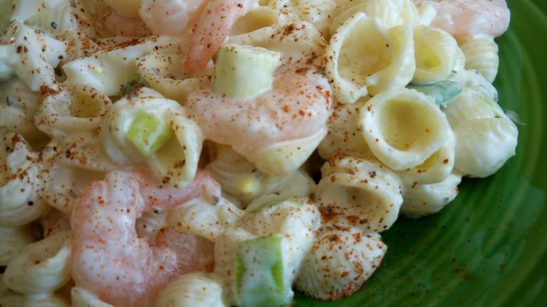 Shrimp Pasta Salad Created by Parsley