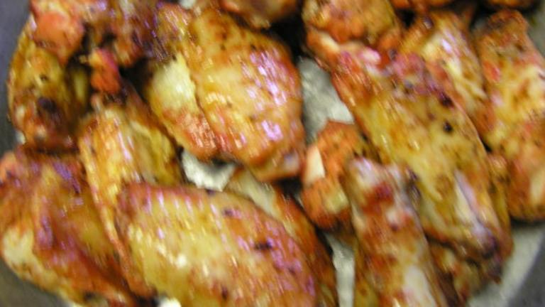 Grilled Louisiana Hot Wings Created by Ackman