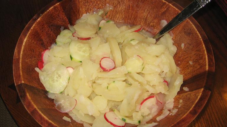 Bavarian German Potato Salad Created by Dr.JenLeddy