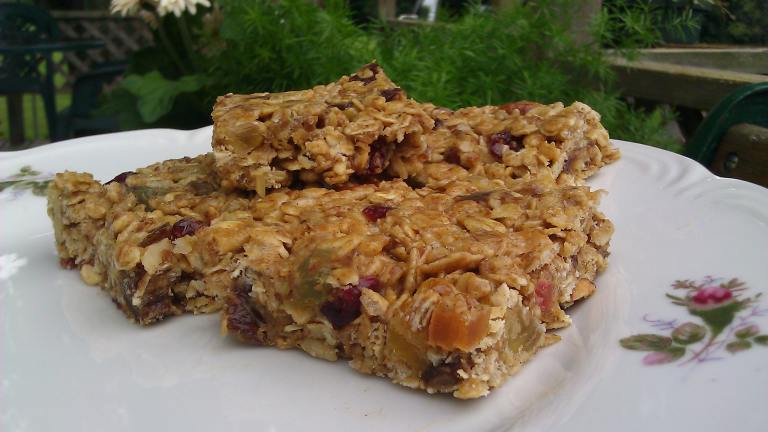 2bleu's No-Bake Peanut Butter Granola Bars Created by CoffeeB