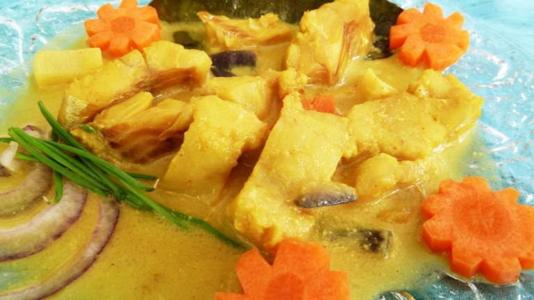 Cambodian-Style Fish Poached in Coconut Milk created by Artandkitchen