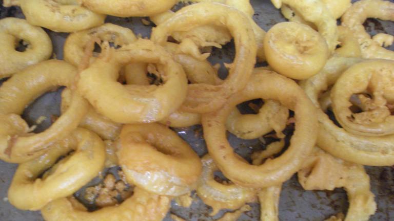 Crispy Fried Onion Rings Created by blumoonfairy