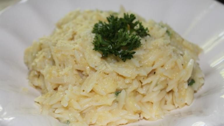 Creamy Squash Orzo Created by Be Nutritious