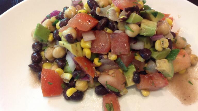Southwestern Black Bean & Chickpea Salad - Ww Simply Filling created by Dr. Jenny