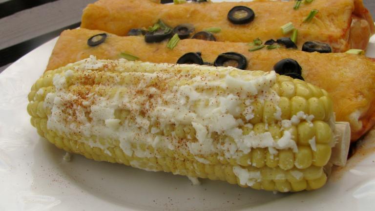Mexican Corn on the Cob Created by lazyme
