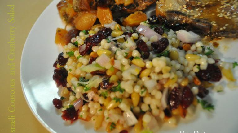 Israeli Couscous and Cranberry Salad Created by ImPat