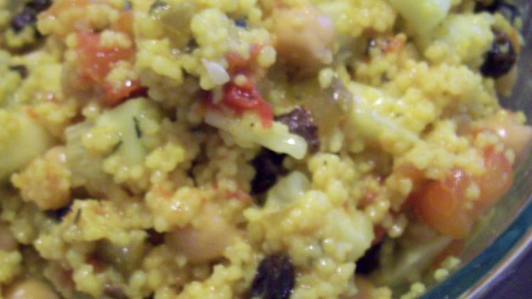 Couscous Chickpea Salad With Ginger Lime Dressing created by berry271