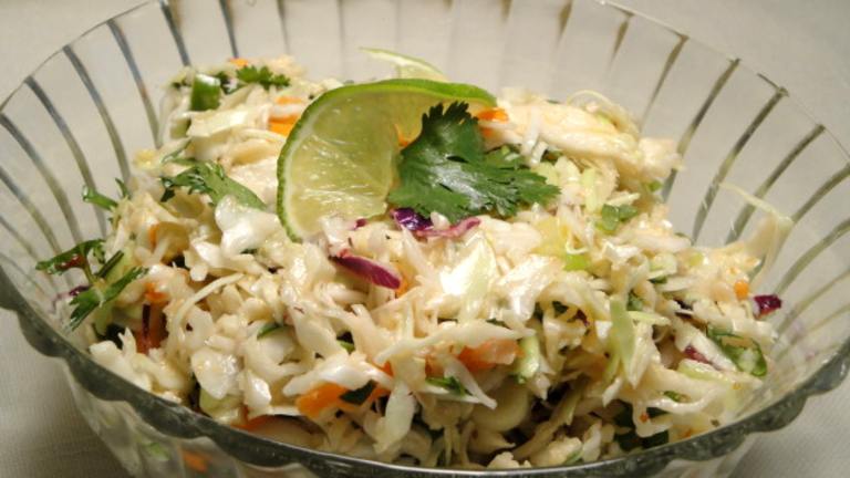 Mexican Coleslaw With Spicy Lime Vinaigrette Created by Debbwl