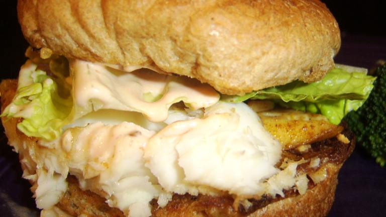 Southwest Spicy Fish Sandwich Created by LifeIsGood