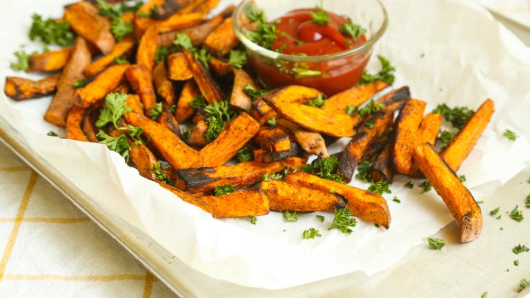 Sweet Potato Fries Created by Probably This