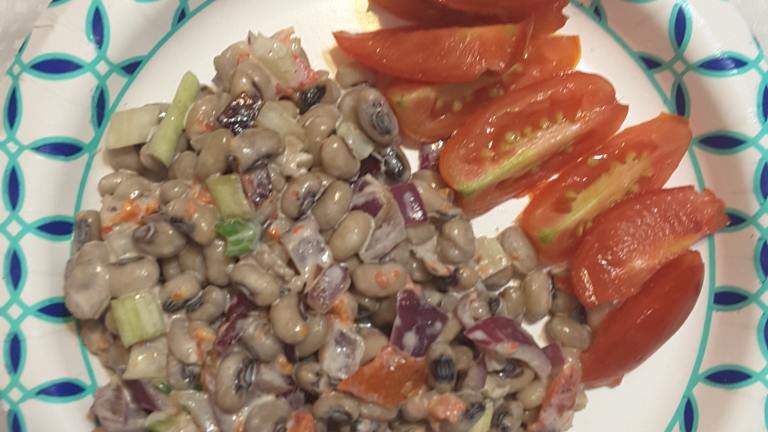 Black-Eyed Pea Salad Created by duonyte