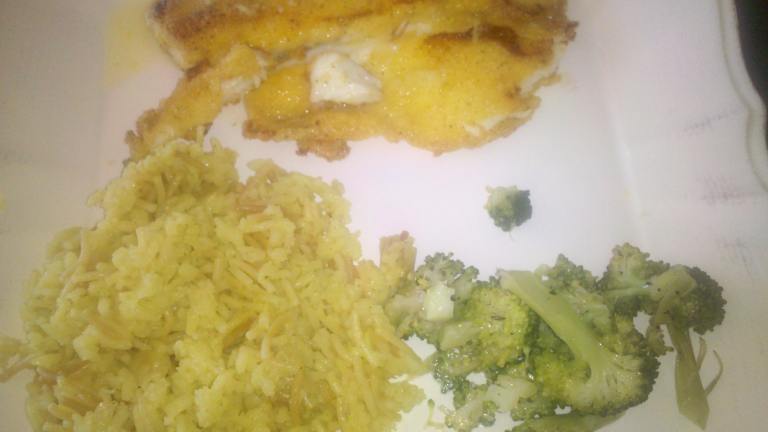 Tilapia With Lemon Butter Sauce Created by GigiFrog