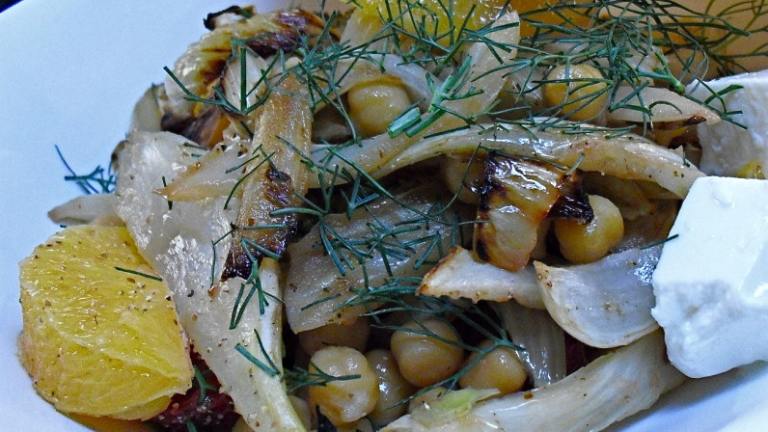 Roasted Fennel With Chickpeas Created by PaulaG