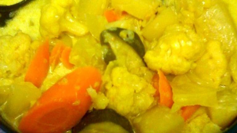 Sayur Lodeh - Malaysian Vegetable Curry (Crock Pot) created by Aussie-In-California