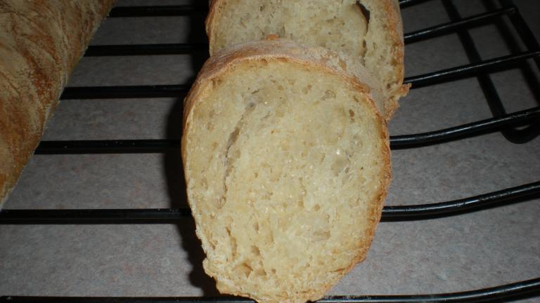 No Knead Baguette Created by DJ Seph